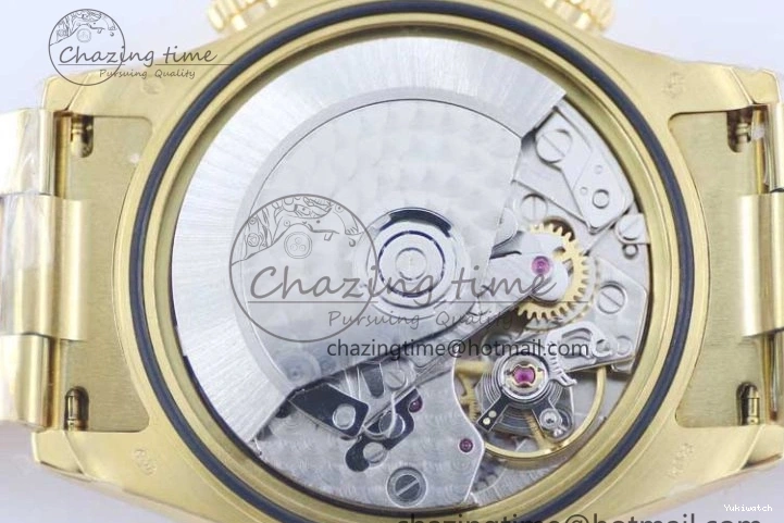 Diamonds YG Edition 1:1 Best Steel YG TWF on YG Dial Daytona A7750 116595RBOW 904L Bracelet Black 0306